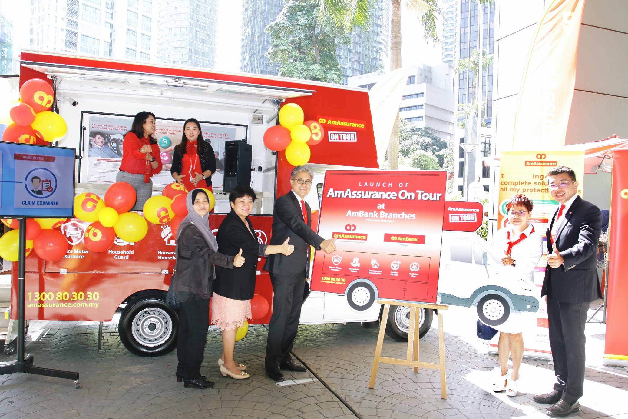 Exciting Amassurance On Tour Insurance Truck Campaign Coming To Your Nearest Ambank Branches In The Klang Valley Ambank Group Malaysia